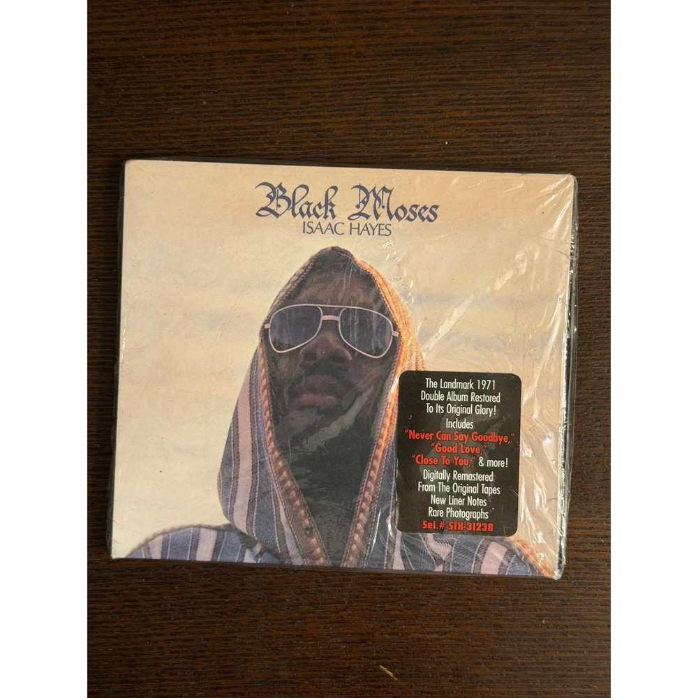 Isaac Hayes Black Moses CD Digitally Remastered Stax STX-31238 Sealed New